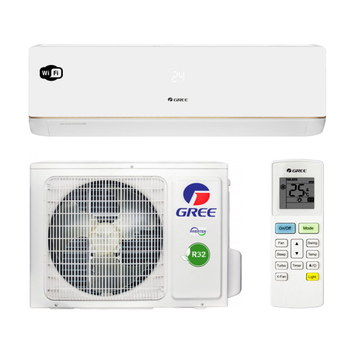 Кондиционер GREE GWH07AAA-K6DNA5C Wi-Fi (Bora DC inverter R32)