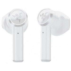 Bluetooth-гарнітура Razer Hammerhead True Wireless Mercury White (RZ12-02970500-R3M1) Bluetooth-гарнітура Razer Hammerhead True Wireless Mercury White (RZ12-02970500-R3M1)