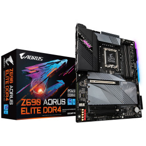Материнская плата Gigabyte Z690 Aorus Elite DDR4 Socket 1700 Материнская плата Gigabyte Z690 Aorus Elite DDR4 Socket 1700