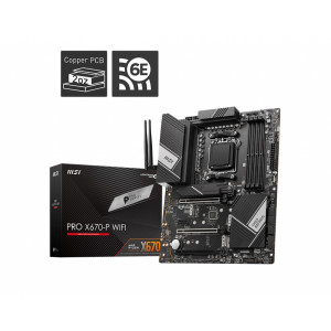 Материнська плата MSI PRO X670-P WIFI Socket AM5 Материнська плата MSI PRO X670-P WIFI Socket AM5