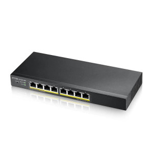 Коммутатор ZyXEL GS1915-8EP (GS1915-8EP-EU0101F) (8xGE PoE+, Max PoE 60W, Smart, NebulaFlex, металл, настольный) Коммутатор ZyXEL GS1915-8EP (GS1915-8EP-EU0101F) (8xGE PoE+, Max PoE 60W, Smart, NebulaFlex, металл, настольный)
