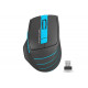 Мышь беспроводная A4Tech FG30 Black/Blue USB