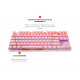 Клавиатура Motospeed K82 Hot-Swap Outemu Red (mtk82phsr) Pink USB