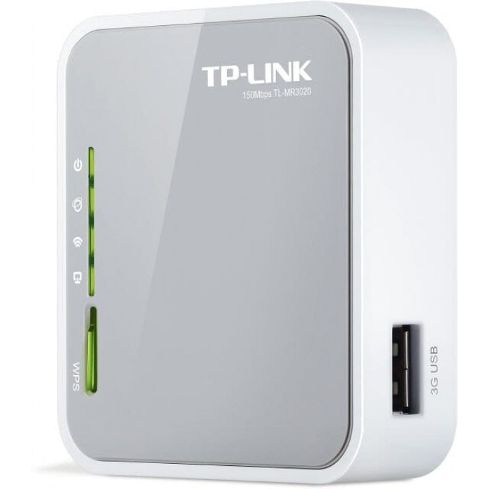 Бездротовий маршрутизатор TP-LINK TL-MR3020 UAH (1*WAN/LAN, 1*USB, внутренняя антенна)