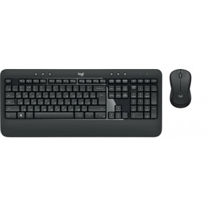 Комплект (клавіатура, мишка) бездротовий Logitech MK540 Black USB (920-008685)