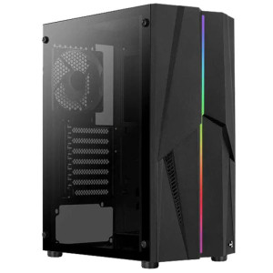 Корпус AEROCOOL Mecha Black (Mecha-G-BK-v1) без БП Корпус AEROCOOL Mecha Black (Mecha-G-BK-v1) без БП