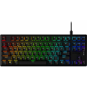 Клавіатура HyperX Alloy Origins Core PBT Red RGB Black (639N7AA) Клавіатура HyperX Alloy Origins Core PBT Red RGB Black (639N7AA)