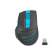 Мышь беспроводная A4Tech FG30S Blue/Black USB