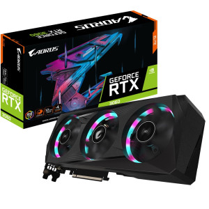 Відеокарта GF RTX 3060 12GB GDDR6 Aorus Elite Gigabyte (GV-N3060AORUS E-12GD 2.0) (LHR) Відеокарта GF RTX 3060 12GB GDDR6 Aorus Elite Gigabyte (GV-N3060AORUS E-12GD 2.0) (LHR)