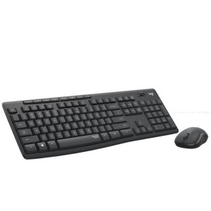 Комплект (клавіатура, миша) беспроводной Logitech MK295 Combo Black USB (920-009807)