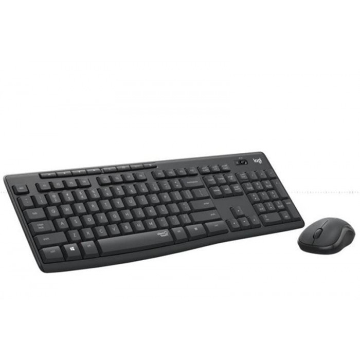 Комплект (клавіатура, миша) беспроводной Logitech MK295 Combo Black USB (920-009807)