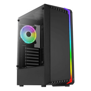 Корпус AeroCool Bionic-G-BK-v2 (ACCM-PV34113.11) Black без БЖ Корпус AeroCool Bionic-G-BK-v2 (ACCM-PV34113.11) Black без БЖ