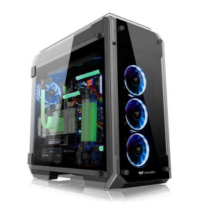 Корпус Thermaltake View 71 Tempered Glass Edition Black (CA-1I7-00F1WN-00) без БП Корпус Thermaltake View 71 Tempered Glass Edition Black (CA-1I7-00F1WN-00) без БП