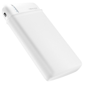Універсальна мобільна батарея Forewer Travel Battery 20000 mAh White (TB-100L) Універсальна мобільна батарея Forewer Travel Battery 20000 mAh White (TB-100L)