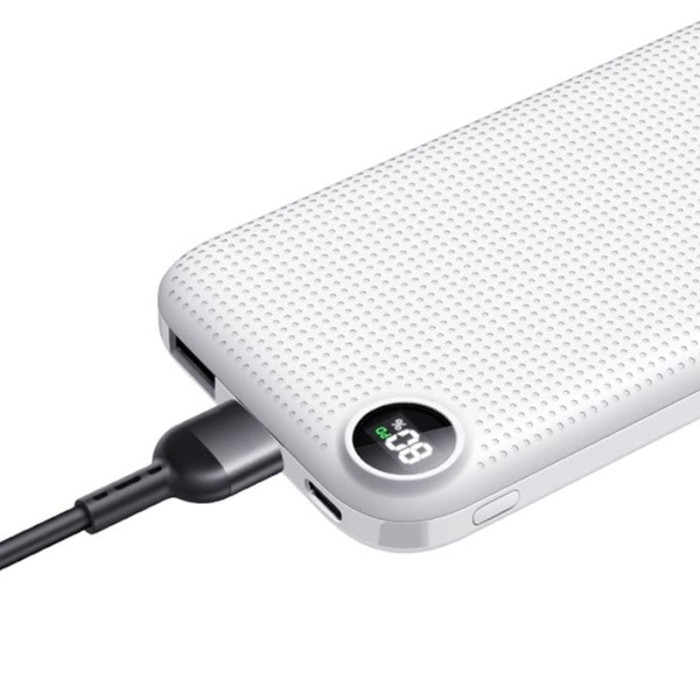 Универсальная мобильная батарея ColorWay LCD 10000mAh White (CW-PB100LPH3WT-PDD)