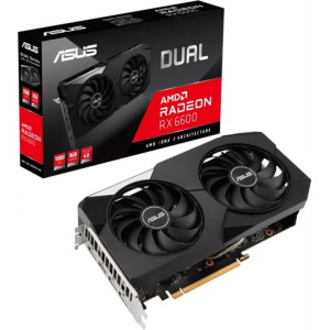 Видеокарта AMD Radeon RX 6600 8GB GDDR6 Dual V2 Asus (DUAL-RX6600-8G-V2) Видеокарта AMD Radeon RX 6600 8GB GDDR6 Dual V2 Asus (DUAL-RX6600-8G-V2)