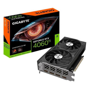 Відеокарта GF RTX 4060 Ti 16GB GDDR6 Windforce OC Gigabyte (GV-N406TWF2OC-16GD) Відеокарта GF RTX 4060 Ti 16GB GDDR6 Windforce OC Gigabyte (GV-N406TWF2OC-16GD)