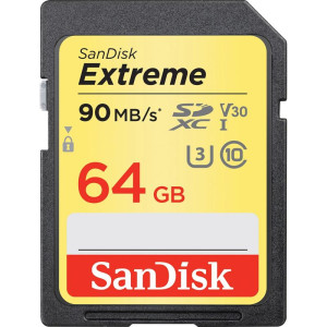 Карта пам`ятi SDXC 64GB UHS-I/U3 Class 10 SanDisk Extreme R150MB/s (SDSDXV6-064G-GNCIN) Карта пам`ятi SDXC 64GB UHS-I/U3 Class 10 SanDisk Extreme R150MB/s (SDSDXV6-064G-GNCIN)