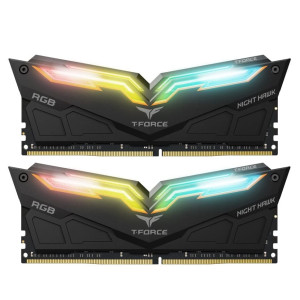 DDR4 2x16GB/3200 Team T-Force Night Hawk RGB Black (TF1D432G3200HC16CDC01)