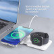 Беспроводное зарядное устройство ColorWay MagSafe Duo Charger 15W for iPhone White (CW-CHW32Q-WT)