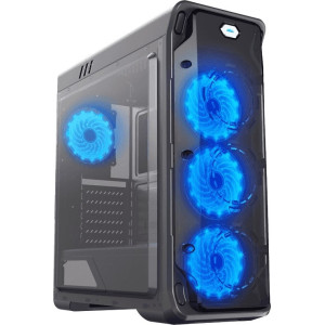 Корпус GameMax StarLight B-Blue Black без БЖ Корпус GameMax StarLight B-Blue Black без БЖ
