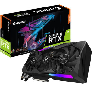 Відеокарта GF RTX 3070 8GB GDDR6 Aorus Master Gigabyte (GV-N3070AORUS M-8GD 2.0) (LHR) Відеокарта GF RTX 3070 8GB GDDR6 Aorus Master Gigabyte (GV-N3070AORUS M-8GD 2.0) (LHR)
