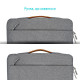 Чехол-сумка для ноутбука Grand-X SLX-15G 15" Grey