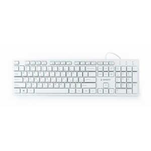 Клавіатура Gembird KB-MCH-03-W-UA Ukr White USB Клавіатура Gembird KB-MCH-03-W-UA Ukr White USB