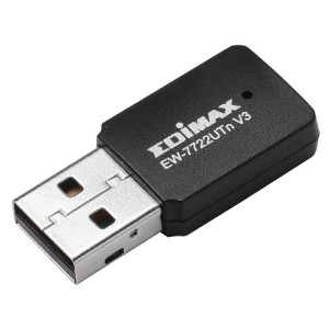 Бездротовий адаптер Edimax EW-7722UTN v3 (N300, mini) Бездротовий адаптер Edimax EW-7722UTN v3 (N300, mini)