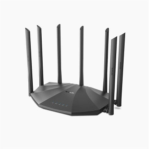 Бездротовий маршрутизатор Tenda AC23 (AC2100, 3xGE LAN, 1xGE WAN, Beamforming, 4x4 MU-MIMO, 7 внешних антенн) Бездротовий маршрутизатор Tenda AC23 (AC2100, 3xGE LAN, 1xGE WAN, Beamforming, 4x4 MU-MIMO, 7 внешних антенн)