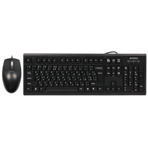 Комплект (клавіатура, мишка) A4Tech KRS-8572 Black USB Комплект (клавіатура, мишка) A4Tech KRS-8572 Black USB