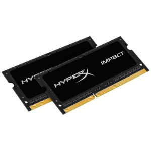 SO-DIMM 2x8GB/1600 DDR3 1,35V Kingston HyperX Impact (HX316LS9IBK2/16) SO-DIMM 2x8GB/1600 DDR3 1,35V Kingston HyperX Impact (HX316LS9IBK2/16)