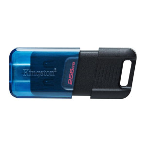 Флэш-накопитель USB3.2 256GB Type-C Kingston DataTraveler 80 M Blue/Black (DT80M/256GB) Флэш-накопитель USB3.2 256GB Type-C Kingston DataTraveler 80 M Blue/Black (DT80M/256GB)