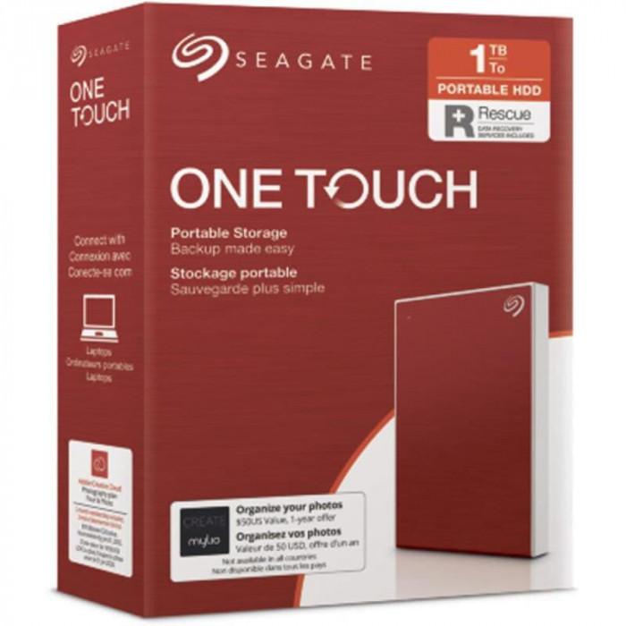 HDD ext 2.5" USB 1.0TB Seagate One Touch Red (STKB1000403)