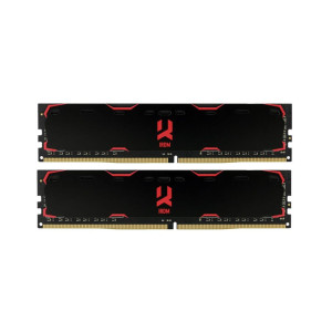 DDR4 2x8GB/2400 GOODRAM Iridium Black (IR-2400D464L15S/16GDC) DDR4 2x8GB/2400 GOODRAM Iridium Black (IR-2400D464L15S/16GDC)