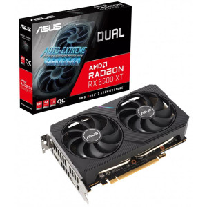 Відеокарта AMD Radeon RX 6500 XT 4GB GDDR6 Dual OC Asus (DUAL-RX6500XT-O4G) Відеокарта AMD Radeon RX 6500 XT 4GB GDDR6 Dual OC Asus (DUAL-RX6500XT-O4G)