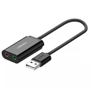 Звукова карта Ugreen US205 Black (30724) Звукова карта Ugreen US205 Black (30724)