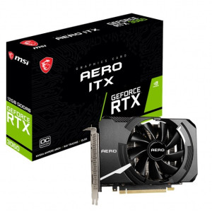 Відеокарта GF RTX 3060 12GB GDDR6 AERO ITX OC MSI (GeForce RTX 3060 AERO ITX 12G OC) Відеокарта GF RTX 3060 12GB GDDR6 AERO ITX OC MSI (GeForce RTX 3060 AERO ITX 12G OC)