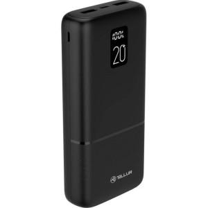 Универсальная мобильная батарея Tellur PD202 Boost Pro 20000mAh Black (TLL158351) Универсальная мобильная батарея Tellur PD202 Boost Pro 20000mAh Black (TLL158351)
