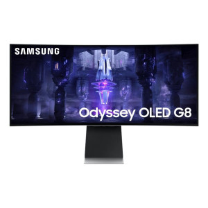 Монитор Samsung 34" Odyssey OLED G8 (LS34BG850SIXUA) Black/Silver Curved Монитор Samsung 34" Odyssey OLED G8 (LS34BG850SIXUA) Black/Silver Curved
