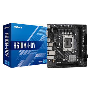 Материнська плата ASRock H610M-HDV Socket 1700 Материнська плата ASRock H610M-HDV Socket 1700