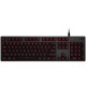 Клавіатура Logitech Mechanical G413 Carbon/Red USB (920-008309)