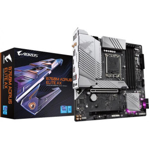 Материнская плата Gigabyte B760 Aorus Elite AX Socket 1700 Материнская плата Gigabyte B760 Aorus Elite AX Socket 1700
