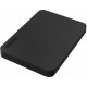 HDD ext 2.5" USB 1.0TB Toshiba Canvio Basics Black + USB-C адаптер (HDTB410EK3ABH)