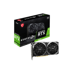 Видеокарта GF RTX 3050 8GB GDDR6 Ventus 2X XS OC MSI (GeForce RTX 3050 VENTUS 2X XS 8G OC) Видеокарта GF RTX 3050 8GB GDDR6 Ventus 2X XS OC MSI (GeForce RTX 3050 VENTUS 2X XS 8G OC)