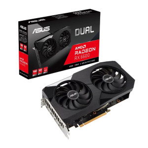 AMD Radeon RX 6600 8GB GDDR6 Dual Asus (DUAL-RX6600-8G) AMD Radeon RX 6600 8GB GDDR6 Dual Asus (DUAL-RX6600-8G)