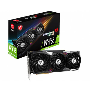 Видеокарта GF RTX 3090 Ti 24GB GDDR6X Gaming X Trio MSI (GeForce RTX 3090 Ti GAMING X TRIO 24G) Видеокарта GF RTX 3090 Ti 24GB GDDR6X Gaming X Trio MSI (GeForce RTX 3090 Ti GAMING X TRIO 24G)