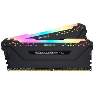 Модуль пам`ятi DDR4 2x16GB/3200 Corsair Vengeance RGB Pro Black (CMW32GX4M2E3200C16-TUF) Модуль пам`ятi DDR4 2x16GB/3200 Corsair Vengeance RGB Pro Black (CMW32GX4M2E3200C16-TUF)