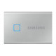 Накопитель внешний SSD 2.5" USB 1.0TB Samsung T7 Touch Silver (MU-PC1T0S/WW)