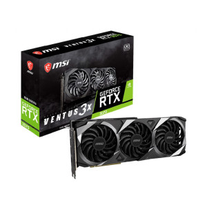 GF RTX 3070 8GB GDDR6 Ventus 3X OC MSI (GeForce RTX 3070 VENTUS 3X 8G OC LHR) GF RTX 3070 8GB GDDR6 Ventus 3X OC MSI (GeForce RTX 3070 VENTUS 3X 8G OC LHR)